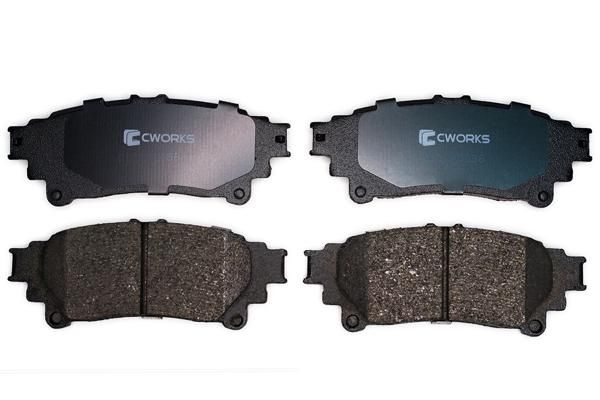 Комплект тормозных колодок, дисковый тормоз CWORKS C12CR0058