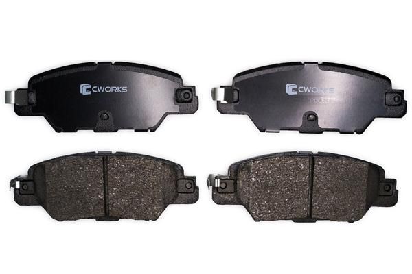 Комплект тормозных колодок, дисковый тормоз CWORKS C12CR0063