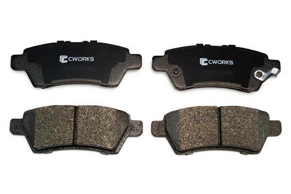 Комплект тормозных колодок, дисковый тормоз CWORKS C12CR0068