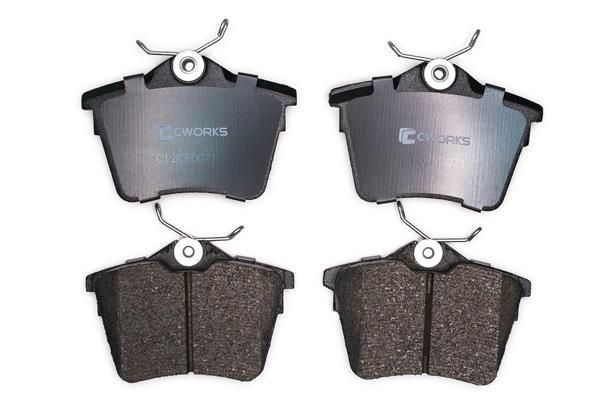 Комплект тормозных колодок, дисковый тормоз CWORKS C12CR0071