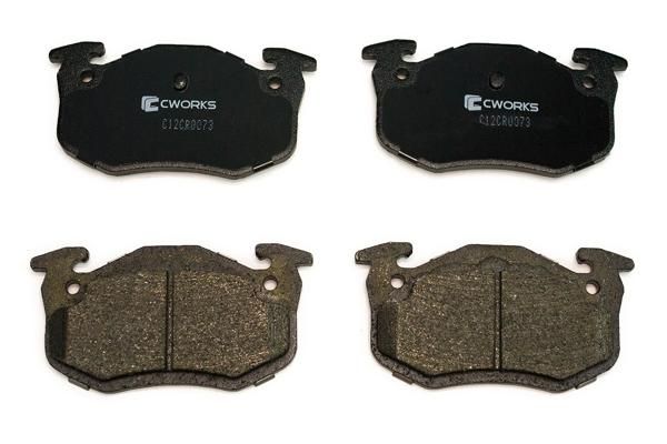 Комплект тормозных колодок, дисковый тормоз CWORKS C12CR0073