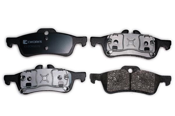 Комплект тормозных колодок, дисковый тормоз CWORKS C12CR0078
