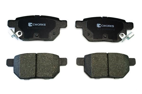 Комплект тормозных колодок, дисковый тормоз CWORKS C12CR0079