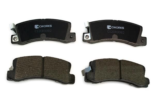 Комплект тормозных колодок, дисковый тормоз CWORKS C12CR0082