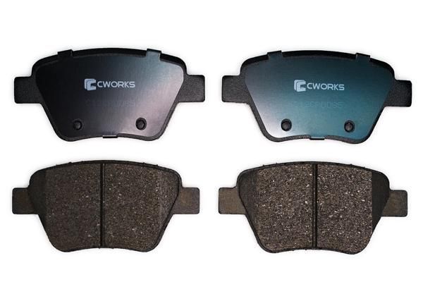 Комплект тормозных колодок, дисковый тормоз CWORKS C12CR0085