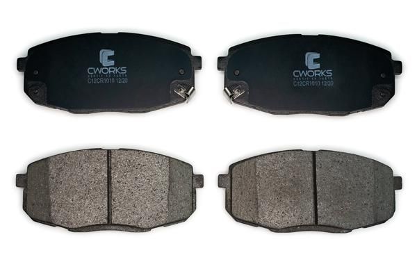 Комплект тормозных колодок, дисковый тормоз CWORKS C12CR1010