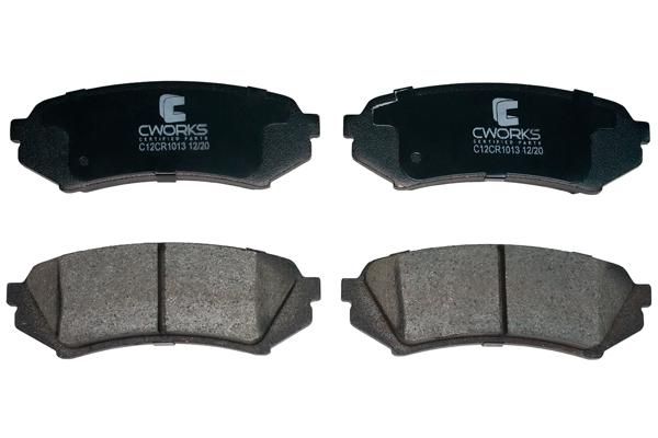 Комплект тормозных колодок, дисковый тормоз CWORKS C12CR1013