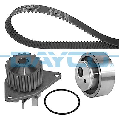 Водяной насос + комплект зубчатого ремня DAYCO KTBWP1020