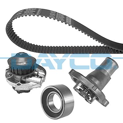 Водяной насос + комплект зубчатого ремня DAYCO KTBWP1540T1