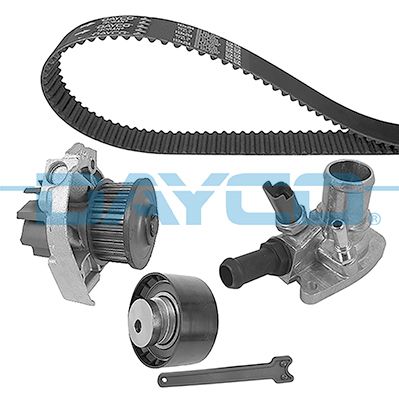 Водяной насос + комплект зубчатого ремня DAYCO KTBWP2853T2