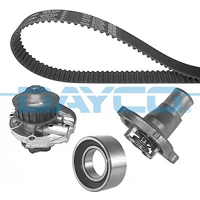 Водяной насос + комплект зубчатого ремня DAYCO KTBWP3040T1