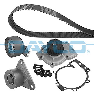 Водяной насос + комплект зубчатого ремня DAYCO KTBWP3160