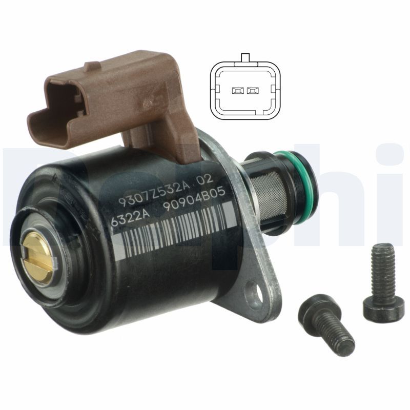 Регулирующий клапан, количество топлива (Common-Rail-System) DELPHI 9109927