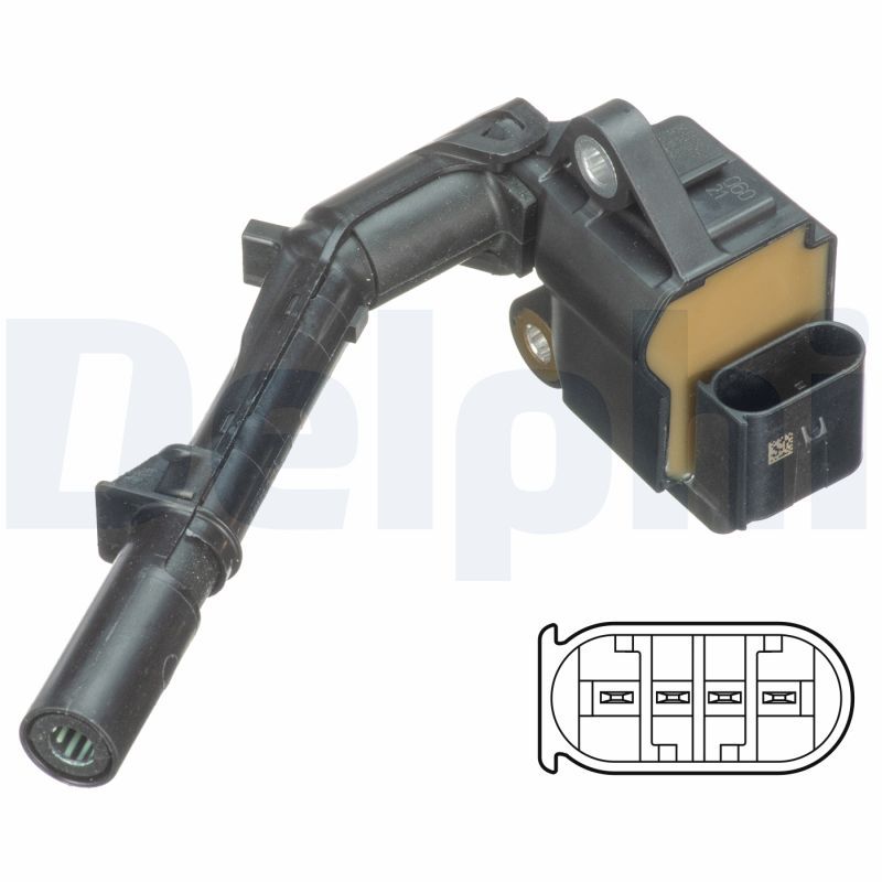 Катушка зажигания DELPHI GN1069012B1