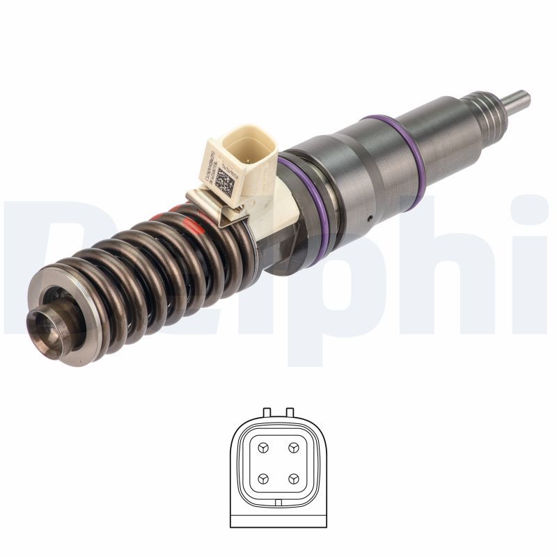 Клапанная форсунка DELPHI HRE298