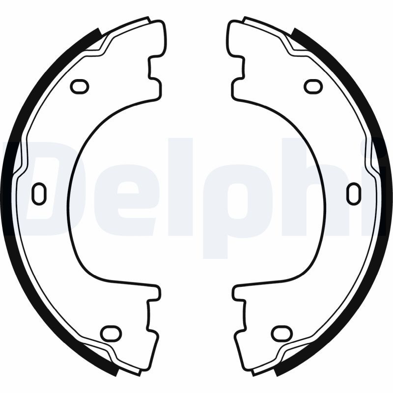 Комплект тормозных колодок DELPHI LS2054