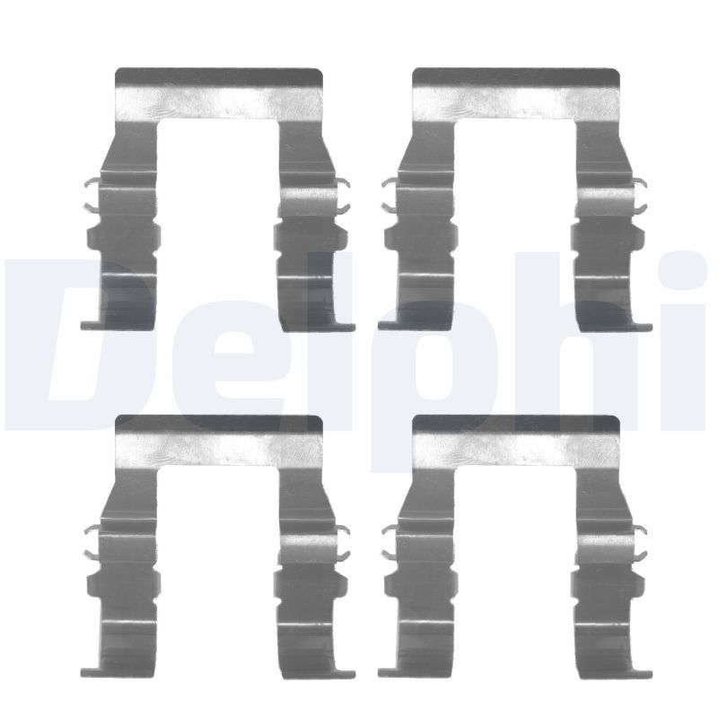 Комплектующие, колодки дискового тормоза DELPHI LX0171