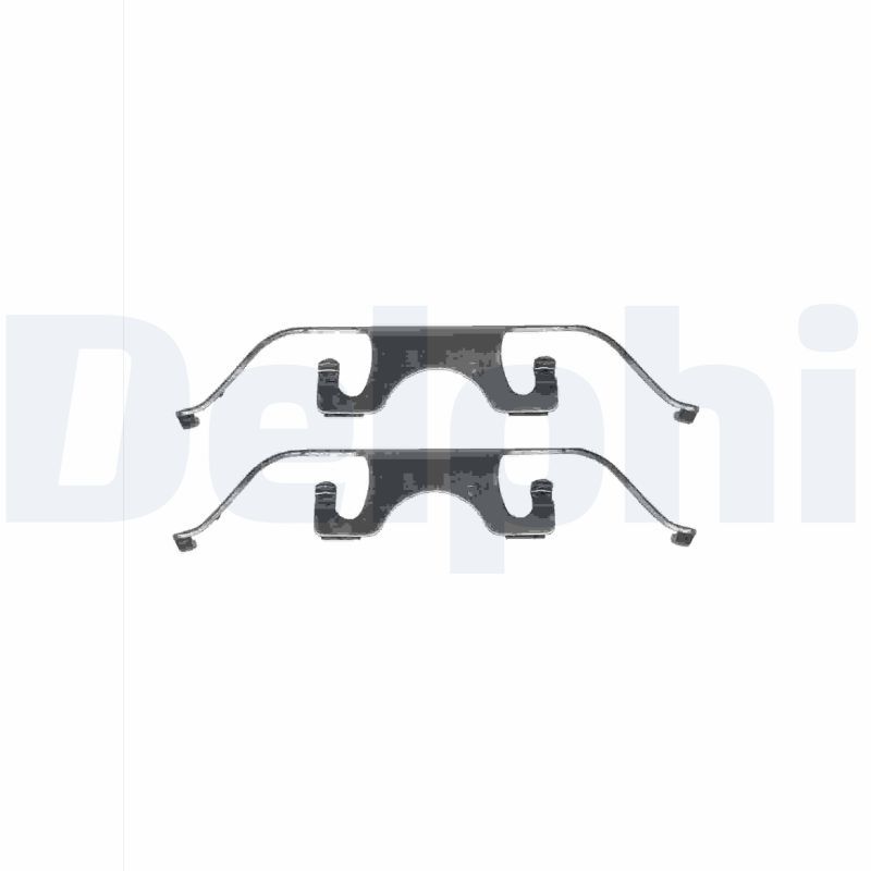 Комплектующие, колодки дискового тормоза DELPHI LX0332