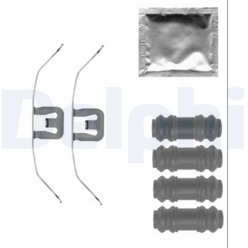 Комплектующие, колодки дискового тормоза DELPHI LX0564