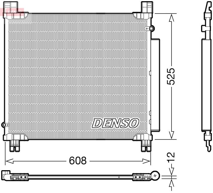 Конденсатор, кондиционер DENSO DCN50050