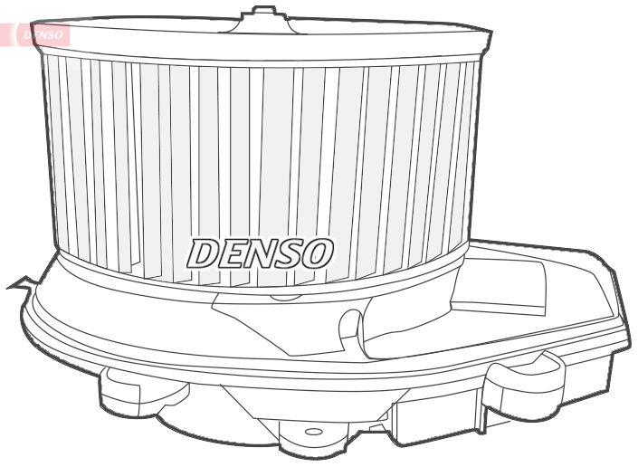 Вентилятор салона DENSO DEA02002