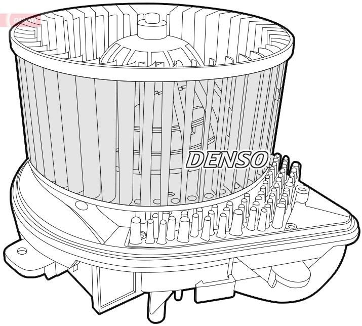 Вентилятор салона DENSO DEA07014
