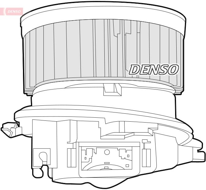 Вентилятор салона DENSO DEA21007