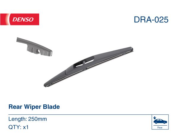 Щетка стеклоочистителя DENSO DRA025