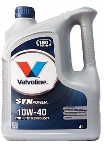 VALVOLINE Synpower 10W-40 4 л. Valvoline 872260