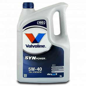 VALVOLINE SynPower MST 5W-40 C3 5 л. Valvoline 872386