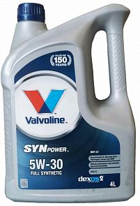 VALVOLINE SynPower MST 5W-30 C3 4 л. Valvoline 872597