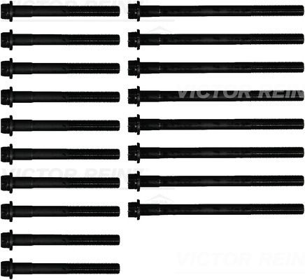 Комплект болтов головки цилидра VICTOR REINZ 143238801