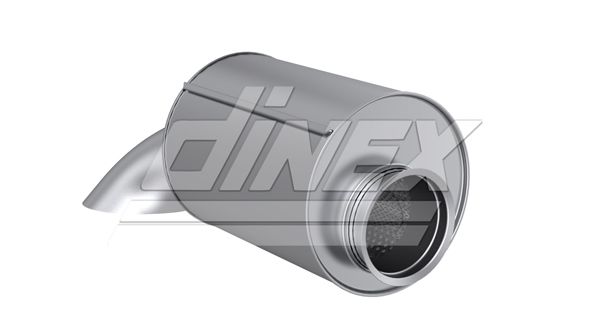 Глушитель выхлопных газов конечный DINEX 8AC009