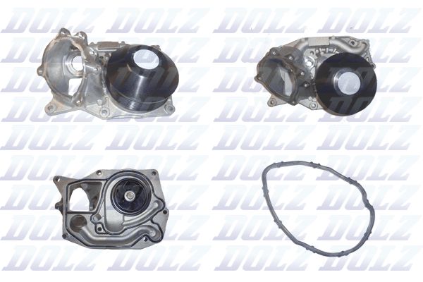 Водяной насос, охлаждение двигателя DOLZ B252