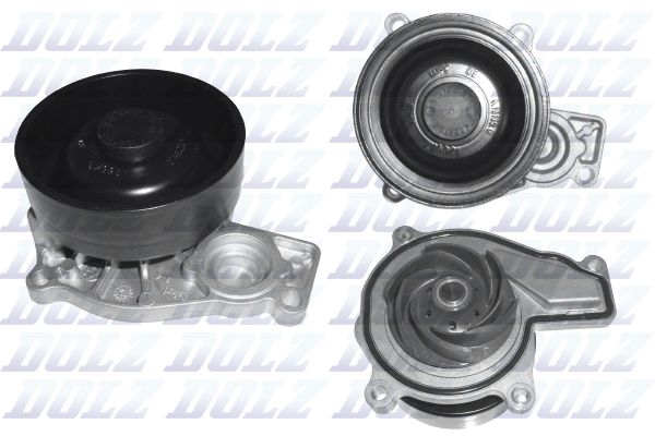 Водяной насос, охлаждение двигателя DOLZ B254