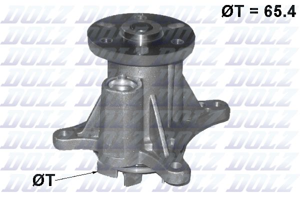 Водяной насос, охлаждение двигателя DOLZ C137