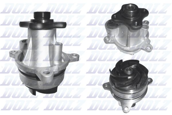 Водяной насос, охлаждение двигателя DOLZ F236