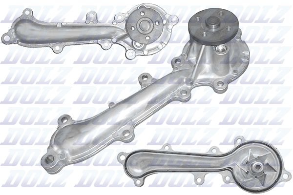 Водяной насос, охлаждение двигателя DOLZ M350