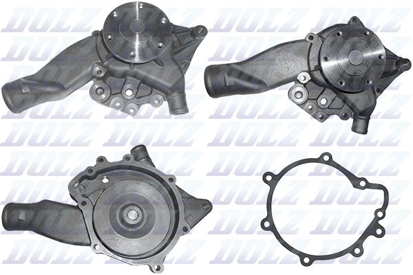Водяной насос, охлаждение двигателя DOLZ M656