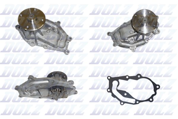 Водяной насос, охлаждение двигателя DOLZ R240