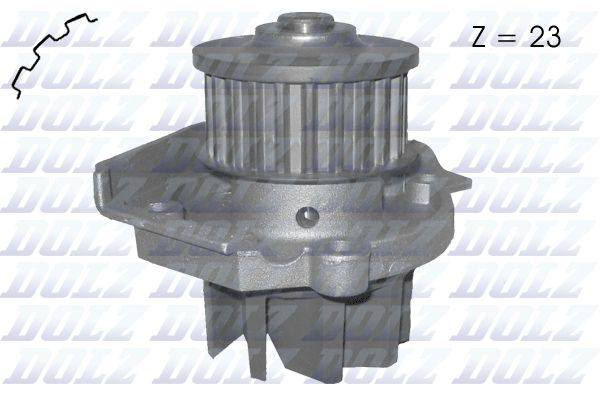 Водяной насос, охлаждение двигателя DOLZ S320