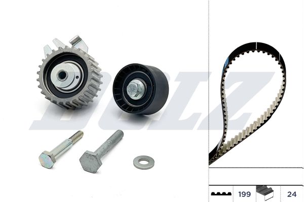 Комплект ремня ГРМ DOLZ SKD102