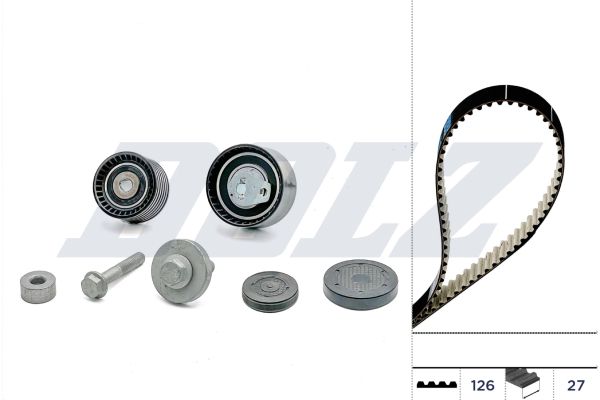 Комплект ремня ГРМ DOLZ SKD117