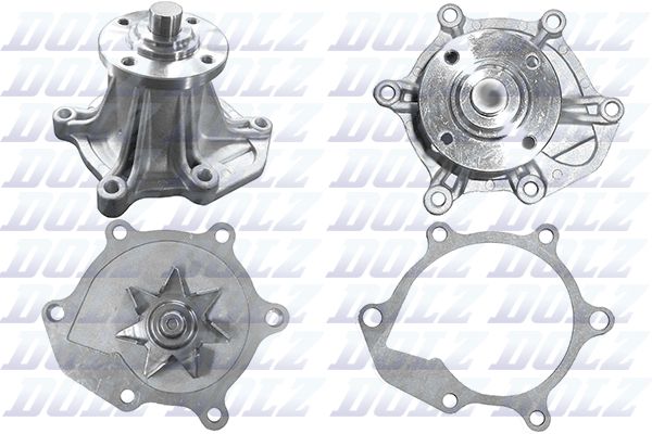 Водяной насос, охлаждение двигателя DOLZ T240