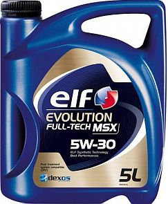 ELF Evolution Full-Tech MSX 5W-30 5 л. ELF 194904