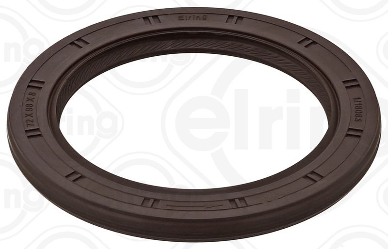 Уплотняющее кольцо, коленчатый вал ELRING 353010