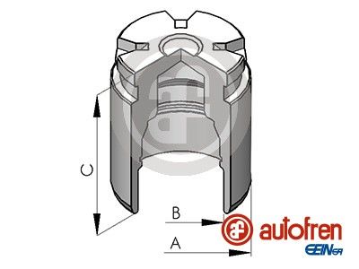 Поршень, корпус скобы тормоза AUTOFREN SEINSA D025124