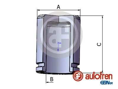 Поршень, корпус скобы тормоза AUTOFREN SEINSA D025264