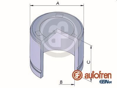 Поршень, корпус скобы тормоза AUTOFREN SEINSA D025322