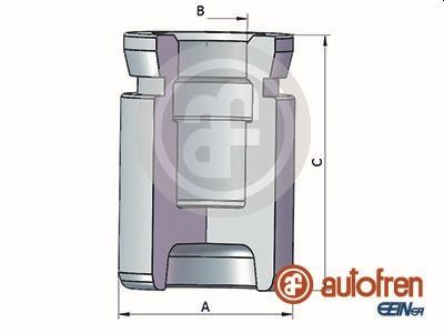Поршень, корпус скобы тормоза AUTOFREN SEINSA D025352